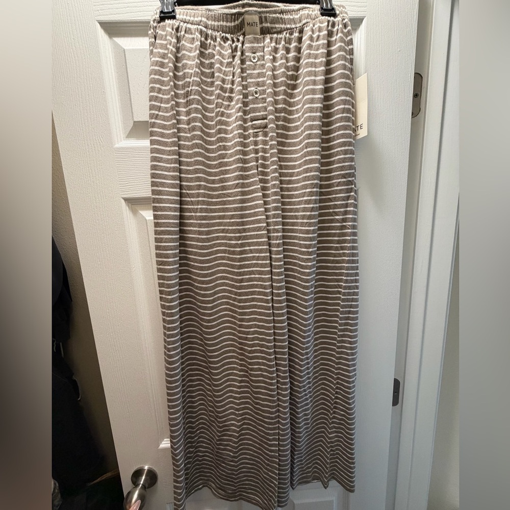 MATE the Label Tencel Wide Leg Sleep Pants